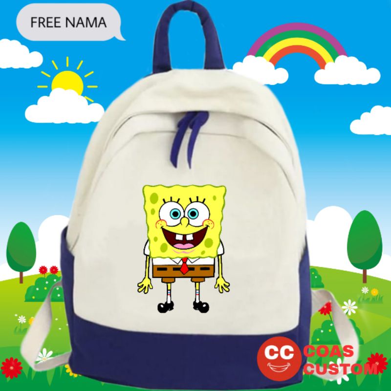 TAS SPONGEBOB TAS ANAK SEKOLAH