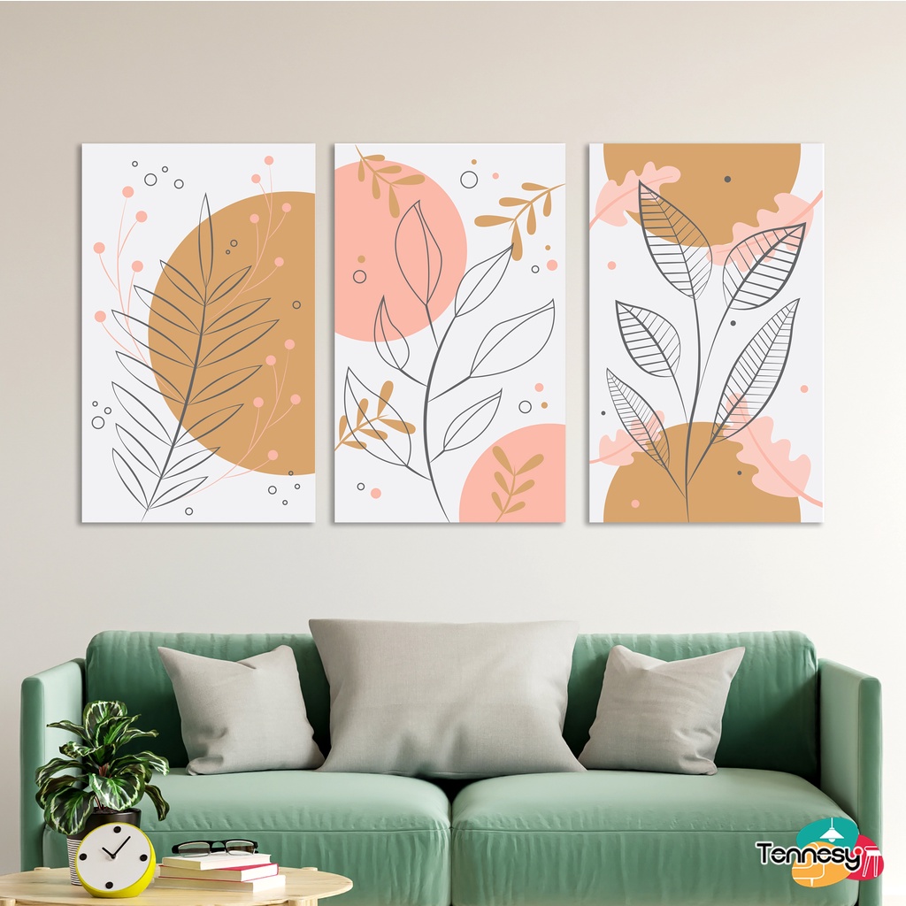 Abstrak Wall Decor Hiasan Dinding Poster Pajangan Dekorasi Rumah Kamar