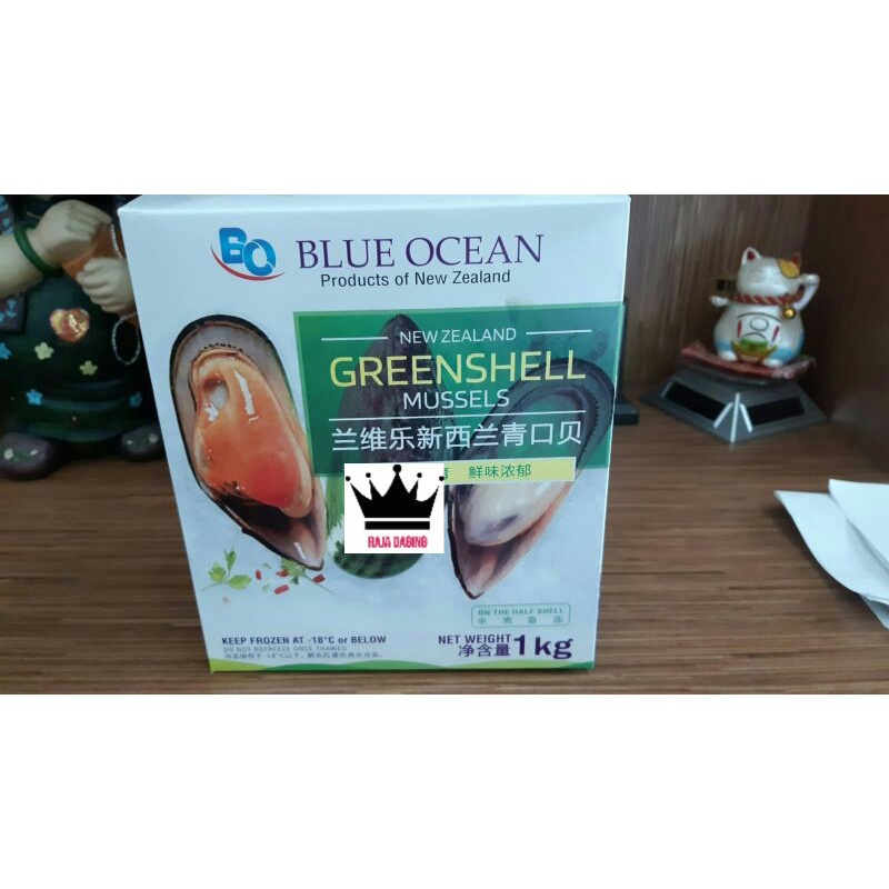 

GREEN MUSSEL IMPORT / KERANG HIJAU IMPORT @1KG
