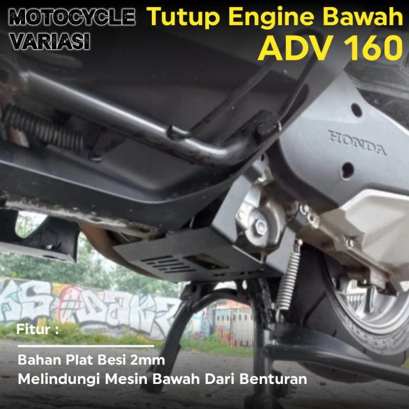 PROMO !! pelindung mesin bawah Cover engine bawah ADV 160 PCX 160 VARIO 160