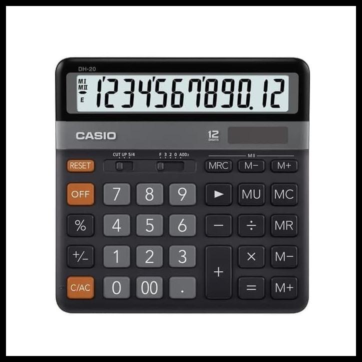 

Casio Dh-20 New - Desktop Kalkulator/Kalkulator Meja Dh20
