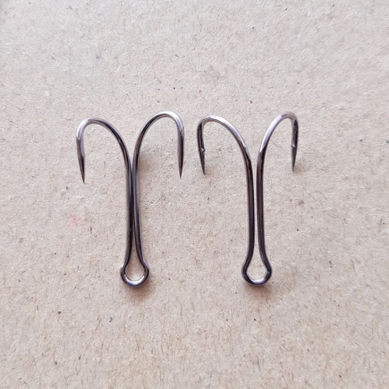 Double Hook Soft Frog, Jaws Frog Dll 90°