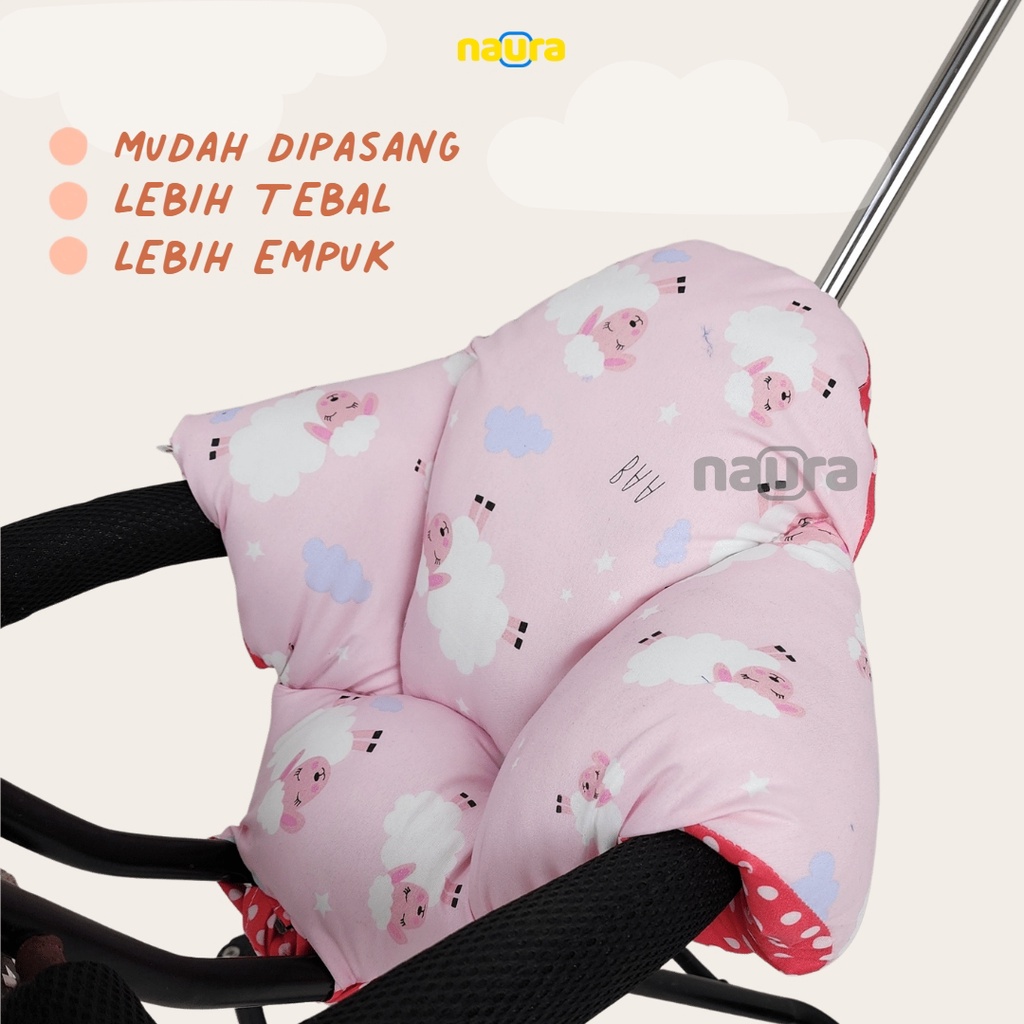 Alas Stroller Roda Tiga Micro Trike Pad Alas Sepeda Bayi Roda Tiga Alas Stroller Kereta Dorong