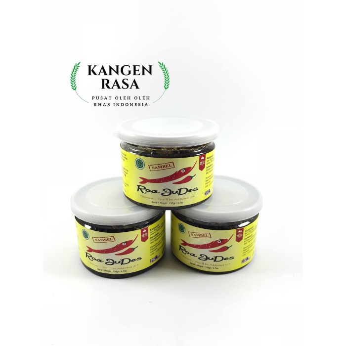 

NEW Sambal Ikan ROA Judes Manado
