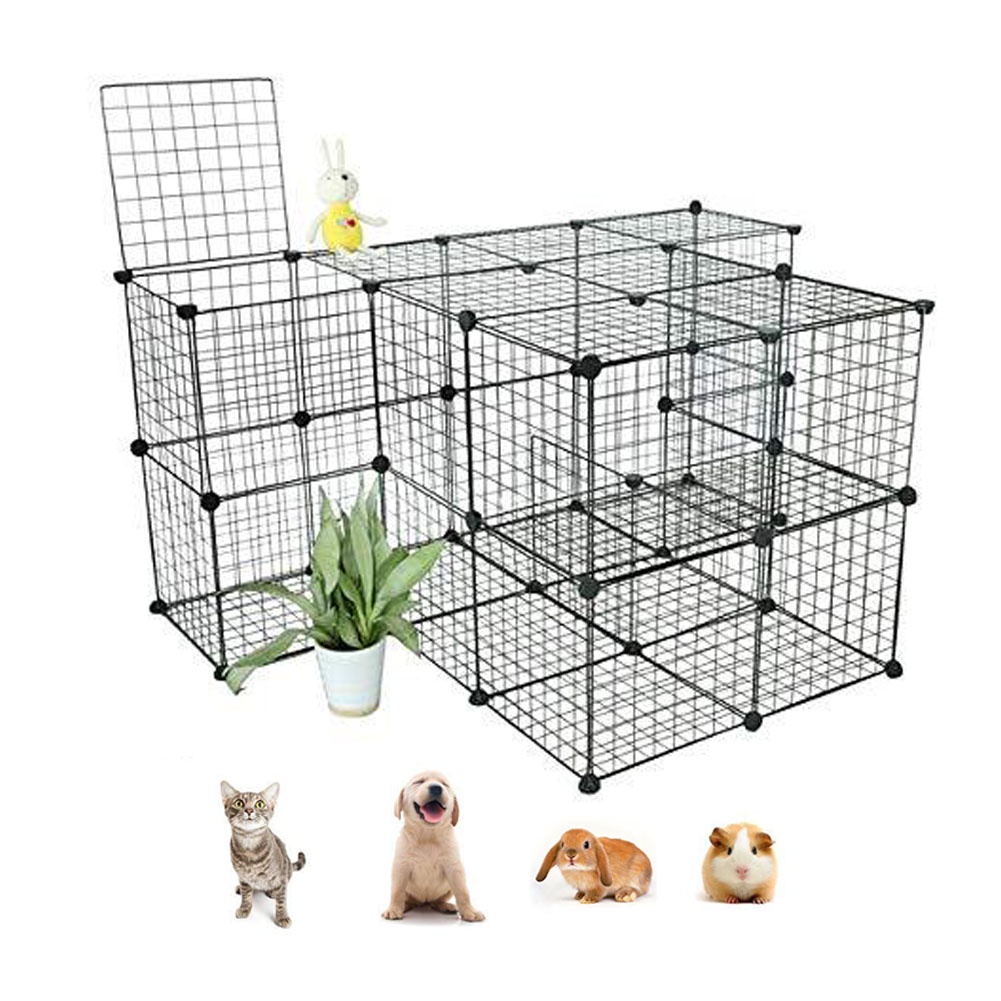 Pet’ oPedia Kandang Hewan Peliharaan / DIY kandang Hewan Peliharaan / Kandang / Pet Cage / Portable Metal Panel