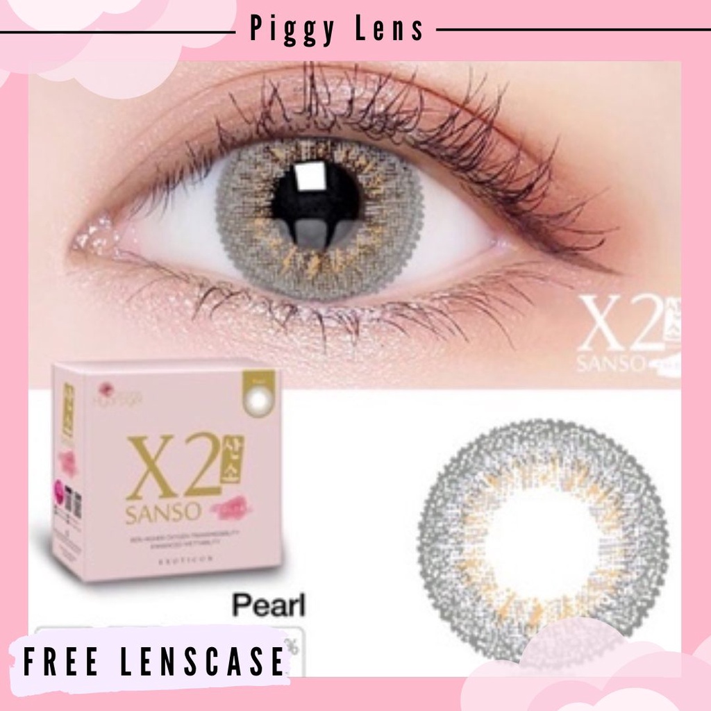 SOFTLENS X2 SANSO COLOR PEARL MINUS 0.50 s/d 6.00