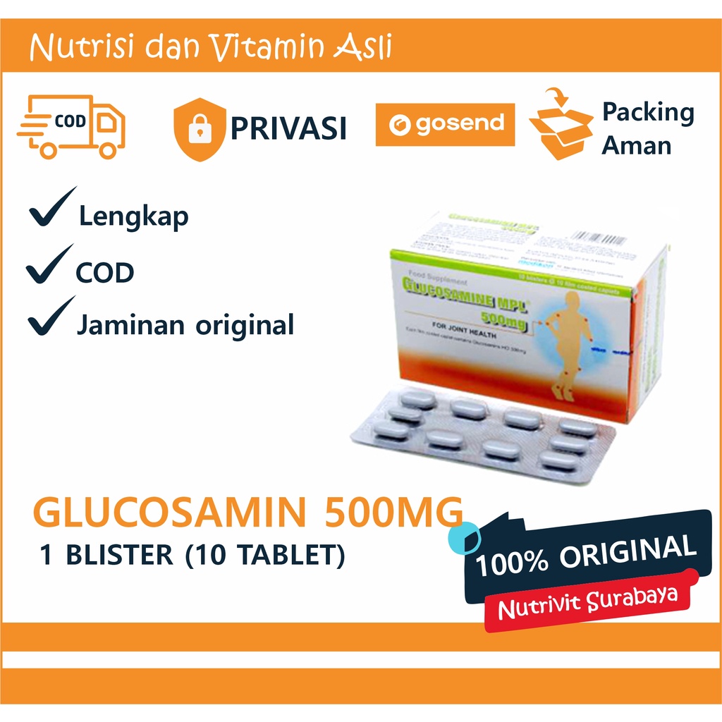 Glucosamin 500MG 1 STRIP