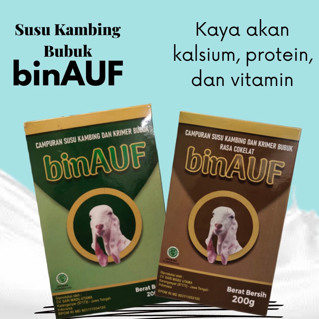 Susu Kambing Etawa BinAUF