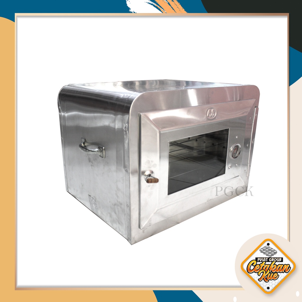 PGCK OVEN TANGKRING BESAR JUMBO ALUMUNIUM THERMOMETER / OVEN 1 TUNGKU ALUMUNIUM