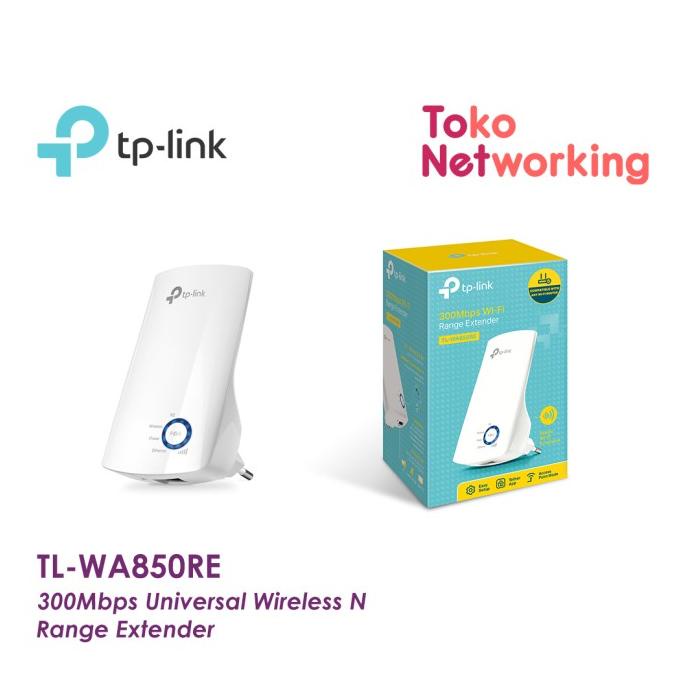 Tplink Tlwa850Re 300Mbps Wireless Range Extender Wa850Re 850Re 850