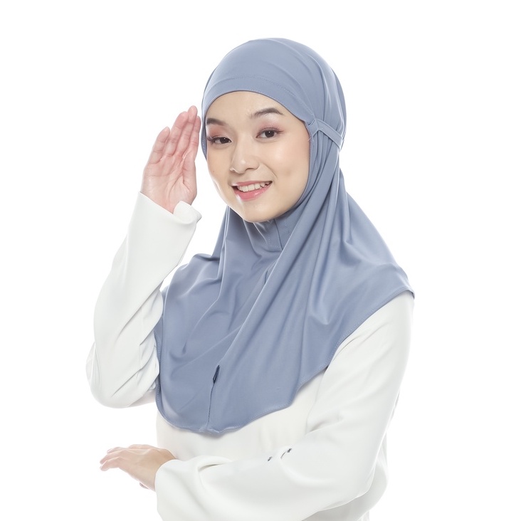 HIJAB BERGO NON PET/ HAMIDAH SIZE M/BERGO INSTAN/JILBAB JERSY/BERGO SPORT