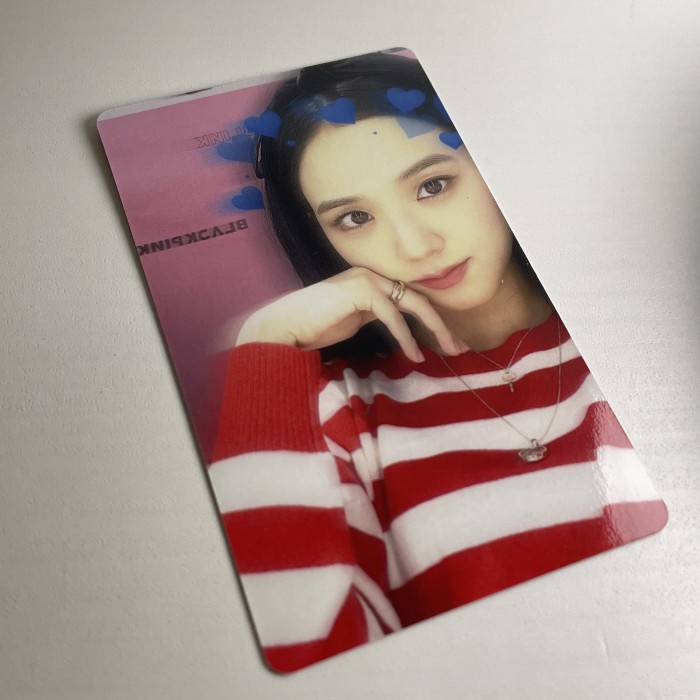 KPOP OFFICIAL PHOTOCARD BLACKPINK JISOO WEVERSE JAPAN MEMBERSHIP