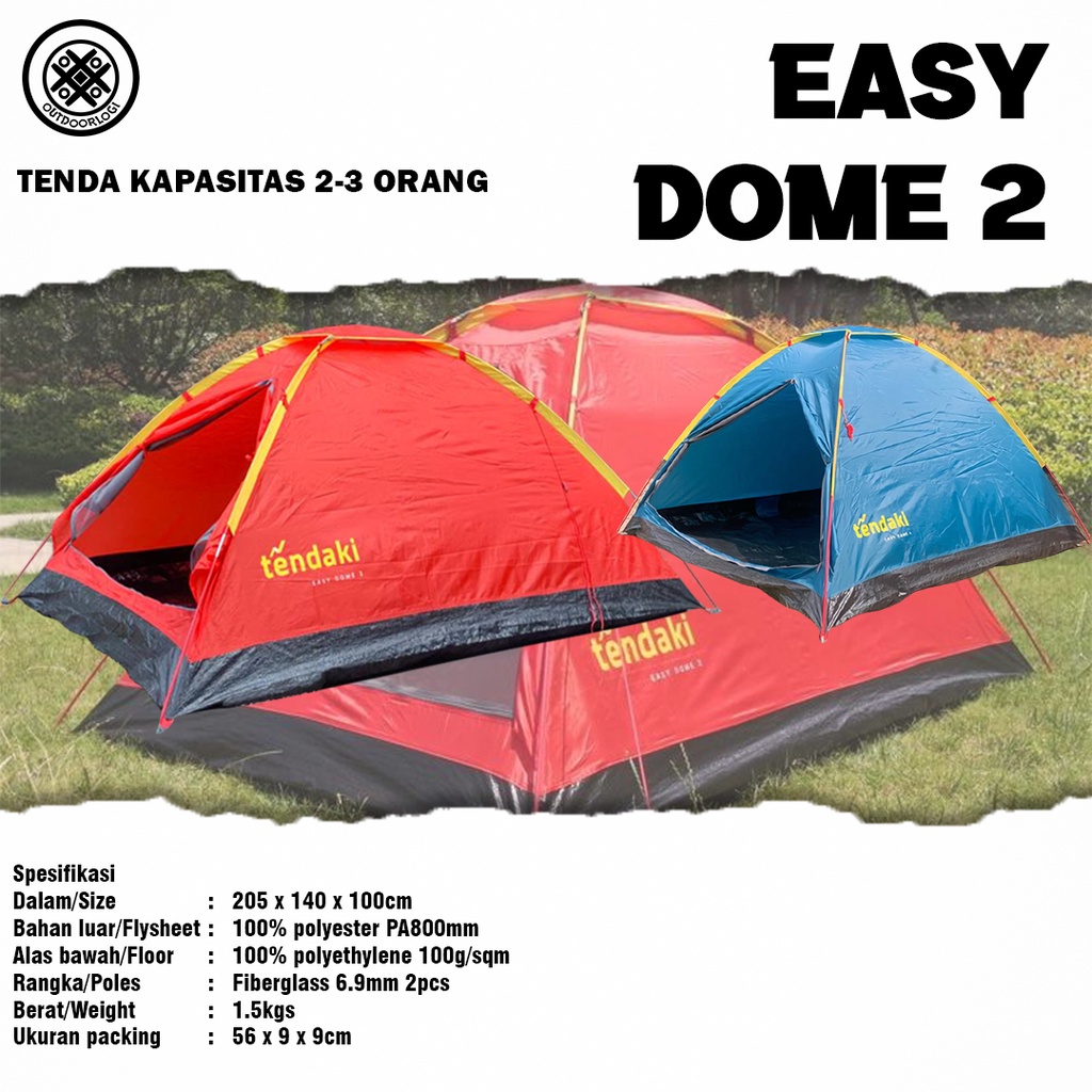 Jual Tenda Easy Dome 2 Tenda Easy Dome 2 Tendaki Tenda Easy Dome 2 Orang Tendaki Easy Dome 7708