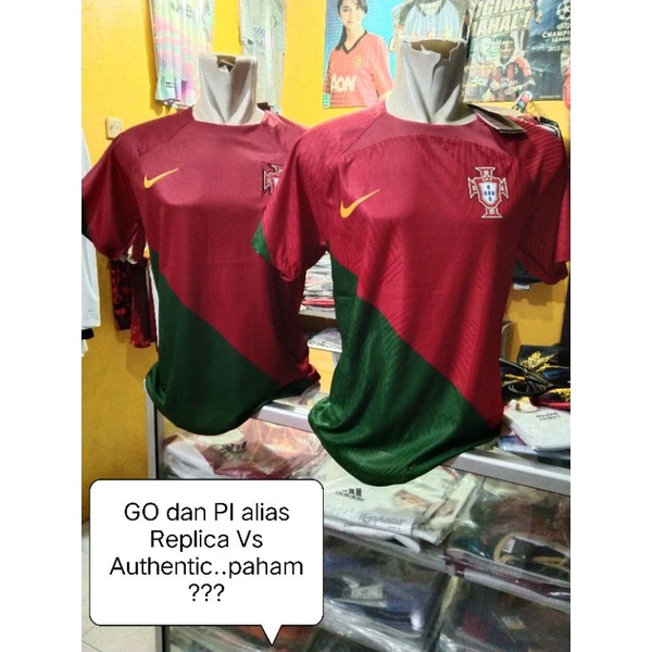 Jersey Portugal Home Piala Dunia