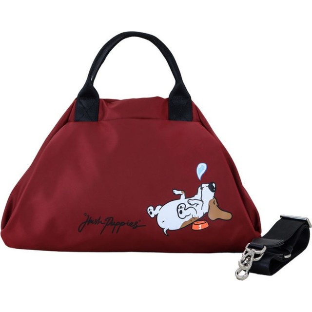 Tas Wanita Hush Puppies Tibby Satchel L Maroon