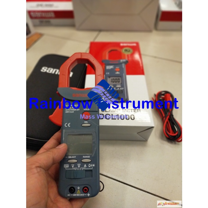 SANWA DCL-1000 digital clamp meter DCL1000 ASLI SANWA