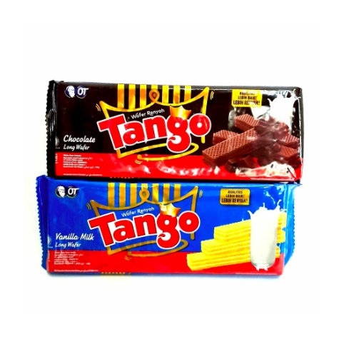 

Tango Long Wafer ( Vanilla & Chocolate ) 110gr - Biskuit Wafer