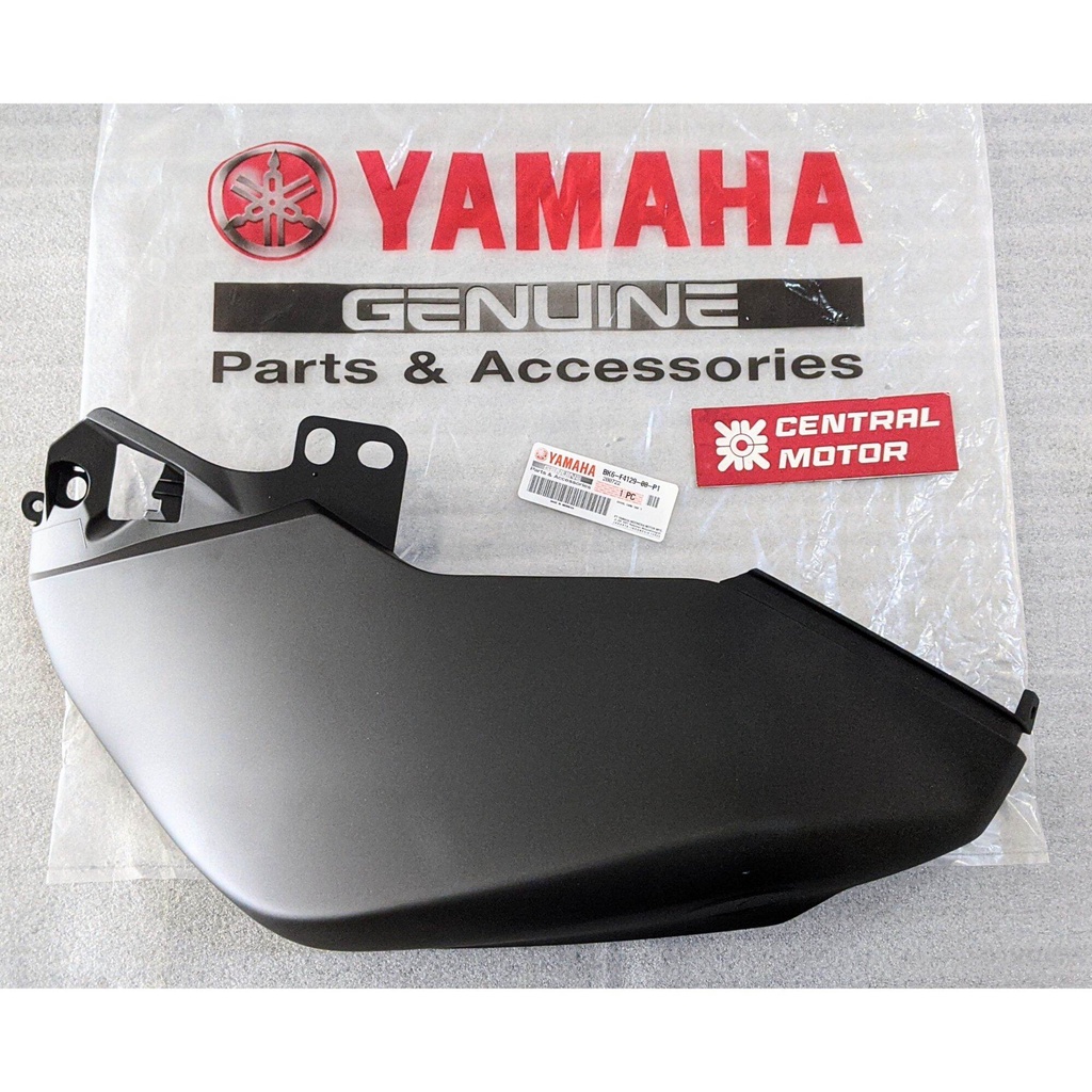 COVER SAYAP TANGKI TENGKI TANKI TENKI KONDOM SAMPING FAIRING KANAN KIRI SEPASANG HITAM DOFF DOF R 15