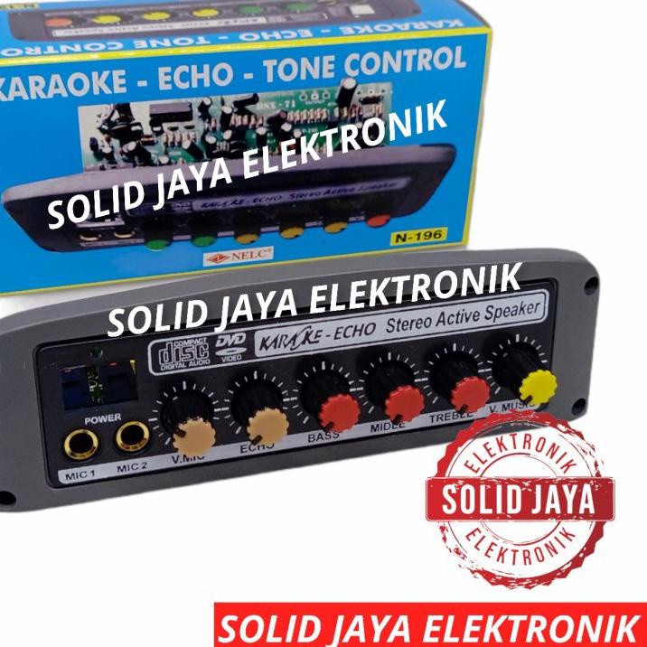 KIT TONE CONTROL AKTIF STEREO ECHO MIC PLUS PANEL - KIT TONE KONTROL ECHO BSX71 BSX-71 BSX 71 NELC