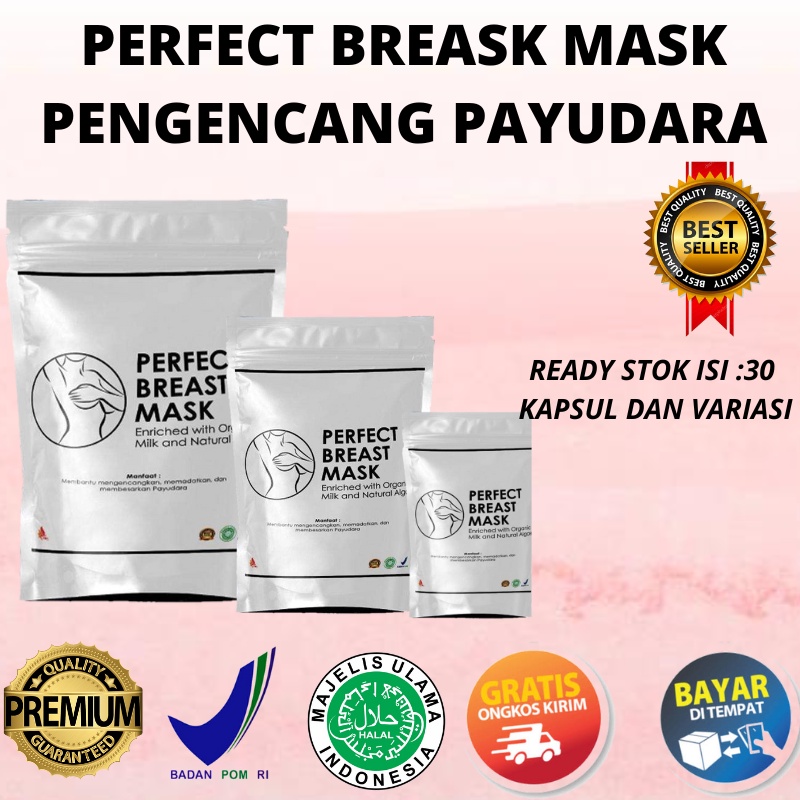 [BISA COD] PERFECT BREAST MASK & PERFECT SERUM GEL PEMBESAR PAYUDARA AMAN 100% ORIGINAL