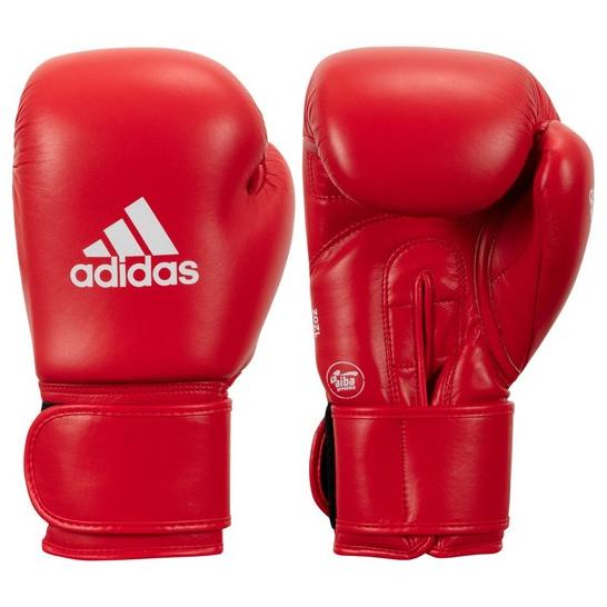 Adidas AIBA Boxing Glove -Red White - AIBAG1