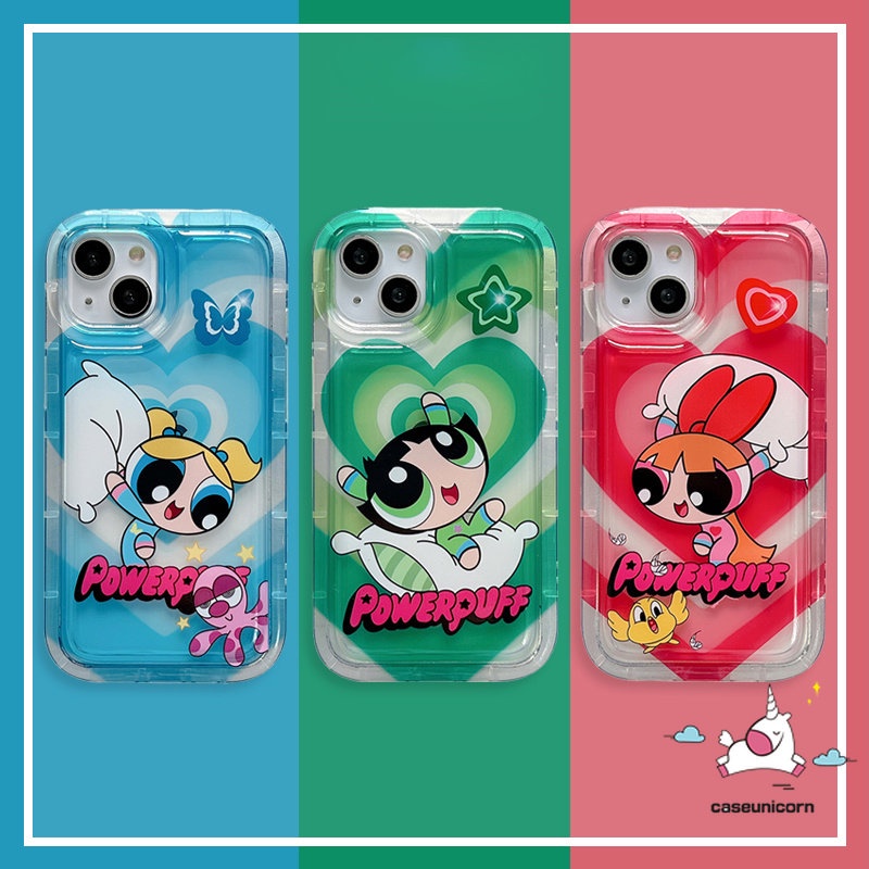 Soft Case TPU Transparan Motif Kartun Girls Untuk iPhone 11 14 13 12 Pro MAX XR 7plus 7 8 6 6S Plus X XS MAX