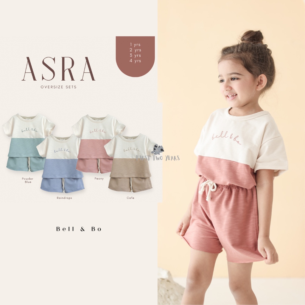 Bell &amp; Bo - Asra Set / Setelan Oversize Anak Unisex