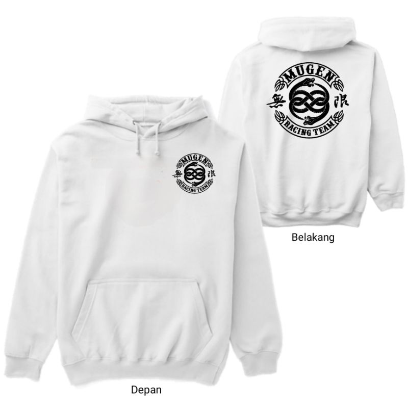 Jaket Hoodie MUGEN HIGH AND LOW GANG - Pria Wanita Custom Distro Polos