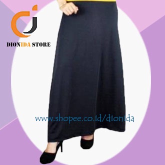 Rok panjang wanita bahan spandek jersey