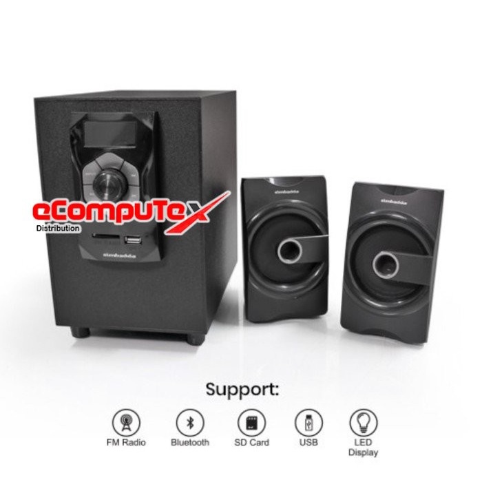 SPEAKER SIMBADDA CST 5000N+ / 5000 N+ BLUETOOTH USB AUX FM RADIO RESMI