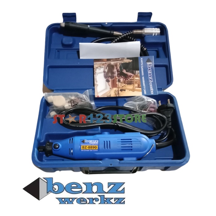 [COD] Benz Bz8890 Mini Die Grinder Set Tuner Set Gerinda Bor Mini / Perlengkapan Rumah Tangga Murah 