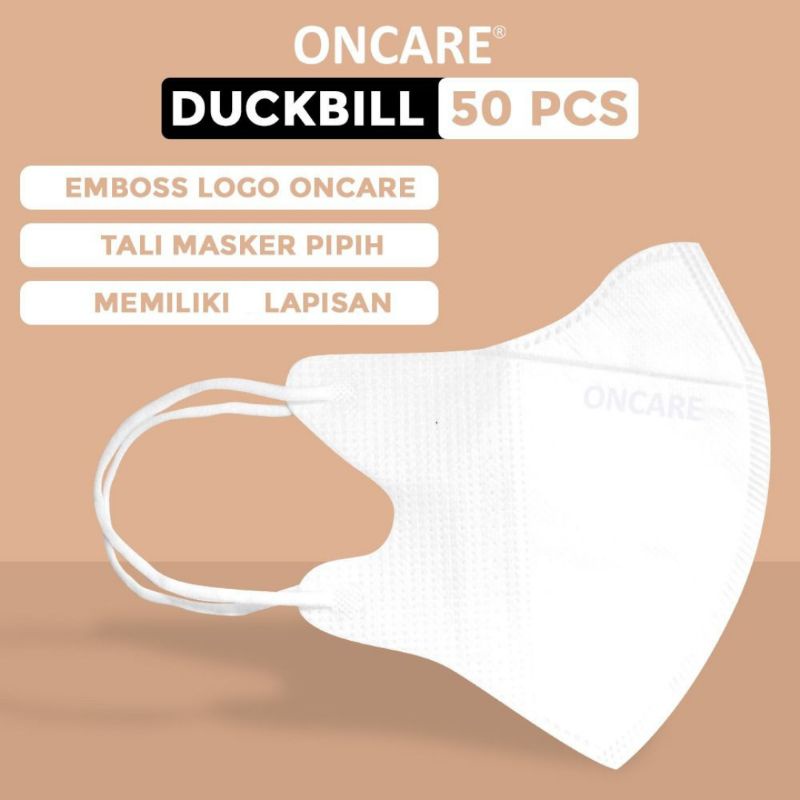 MASKER DUCKBILL FACEMASK WARNA PUTIH 3PLY ISI 50PCS MASKER DUCKBILL FACE MASK WARNA PUTIH HARGA 1 BOX ISI 50PCS