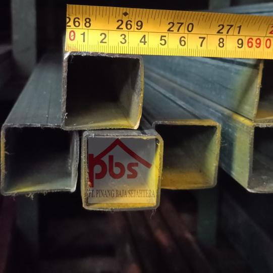 Hollow Besi / Holo HITAM 40x40 BC (35x35) (1mm 1.2mm 1.4mm 1.6mm 1.8) - 1.0 mm