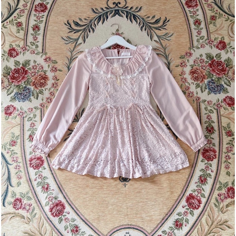 KOLPRI TUNIC DRESS PINK LIZ LISA