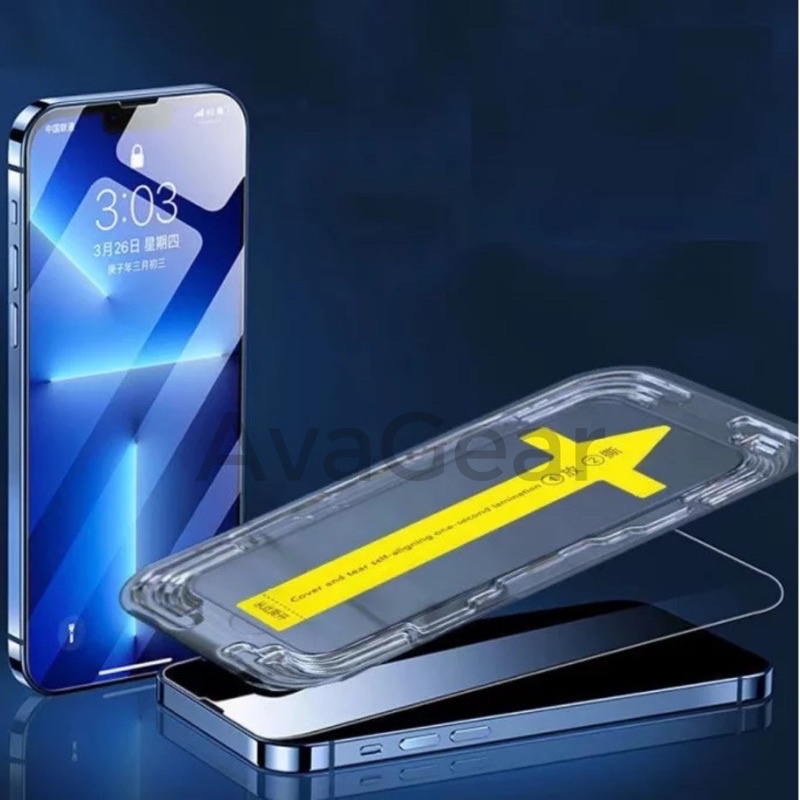 Magic Superfit Tempered Glass iPhone HD Clear Privacy Anti-Spy Easy to Install X XS XR 11 12 Mini 13 Pro Max 14+