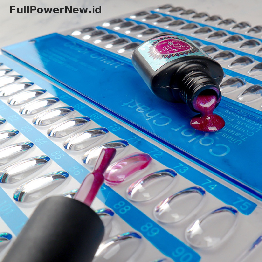 Power 60 / 120pcs / Set Rak Display Kuku Palsu Untuk Nail Art