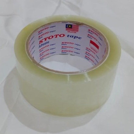 

Perekat 1 Dus Lakban Bening 2Inch Merk Kyoto 90Y