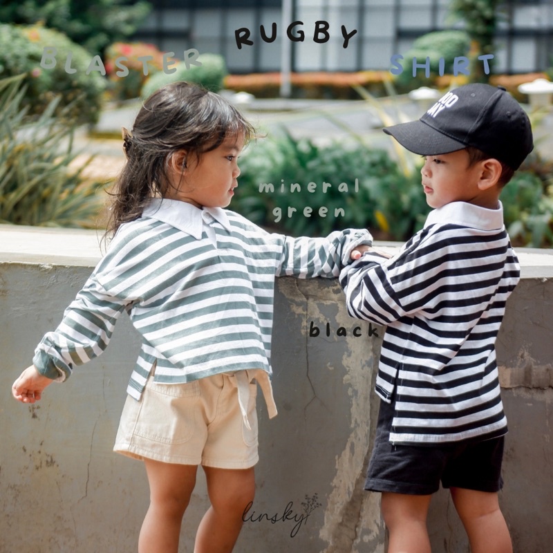 LINSKY BABY - Blaster Rugby Shirt Polo Anak Unisex