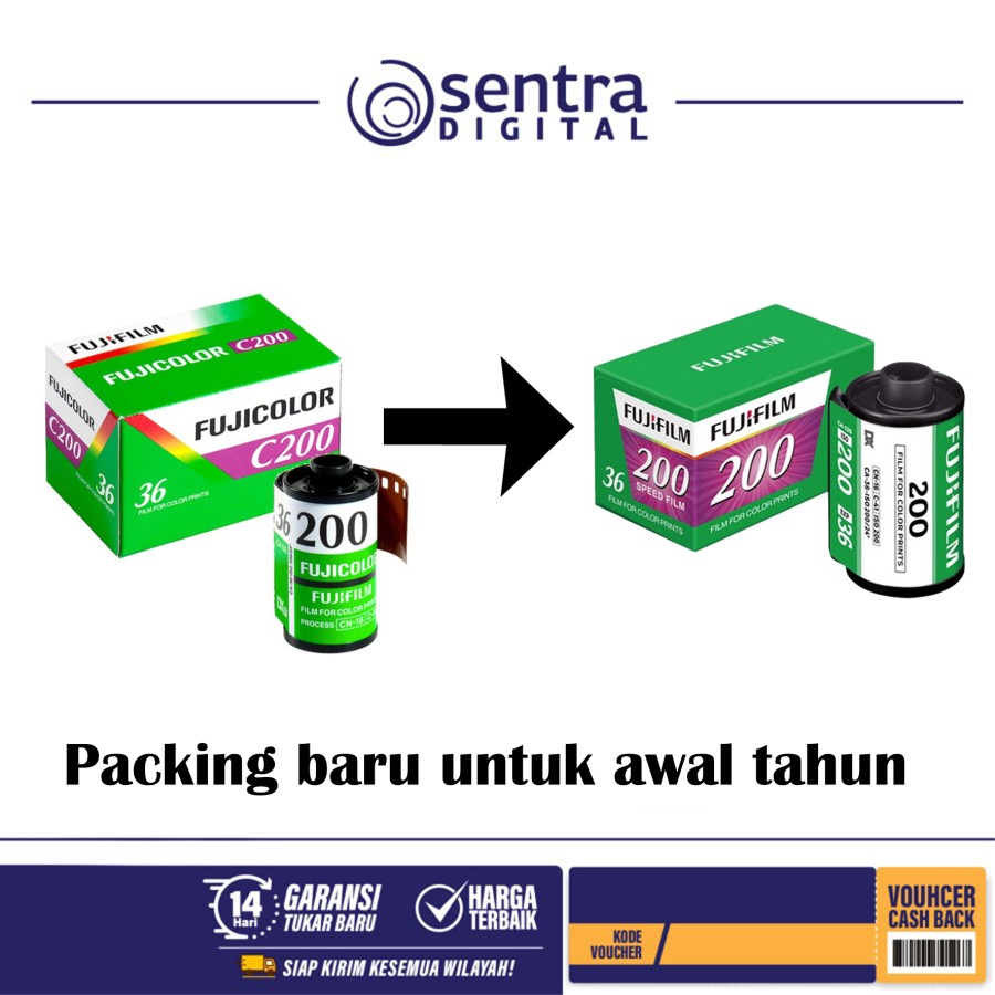 Roll film fujifilm 200