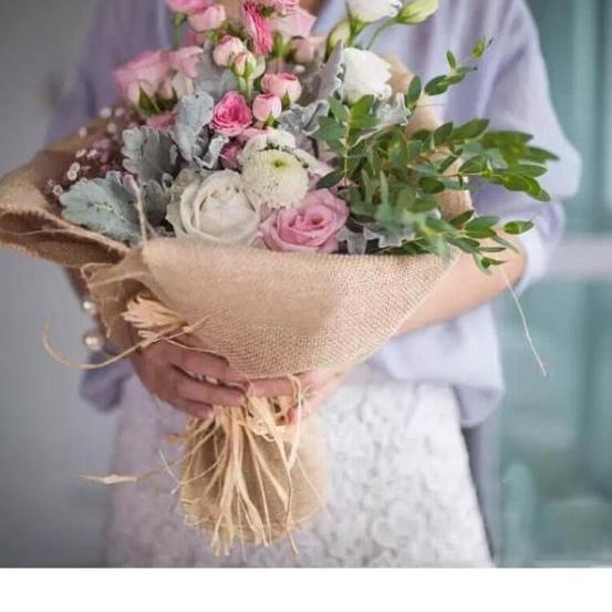 

KARUNG GONI / BURLAP (1 ROLL) FLOWER WRAP PEMBUNGKUS BUNGA