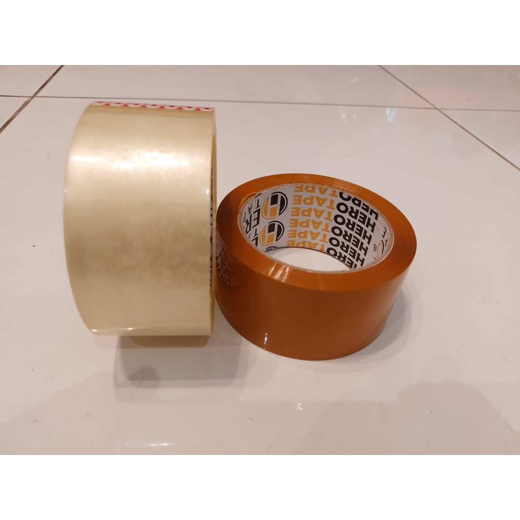 

Lakban Bening Cokelat 90 Yard