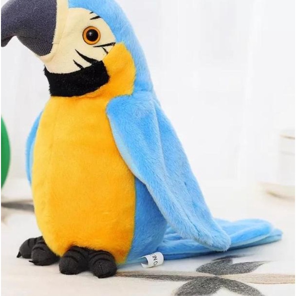 Talking Bird Burung Beo Berbicara Mainan Burung Bisa Bicara - Merah