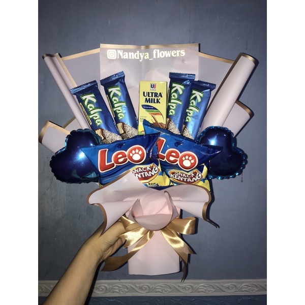 buket snack dan balon mini