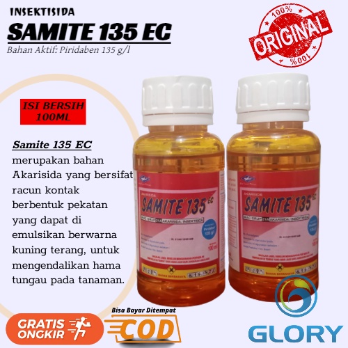 Samite 135EC 100ML Insektisida Sistemik Racun Kontak Lambung Atau Akarisida Obat Pembasmi Untuk Hama