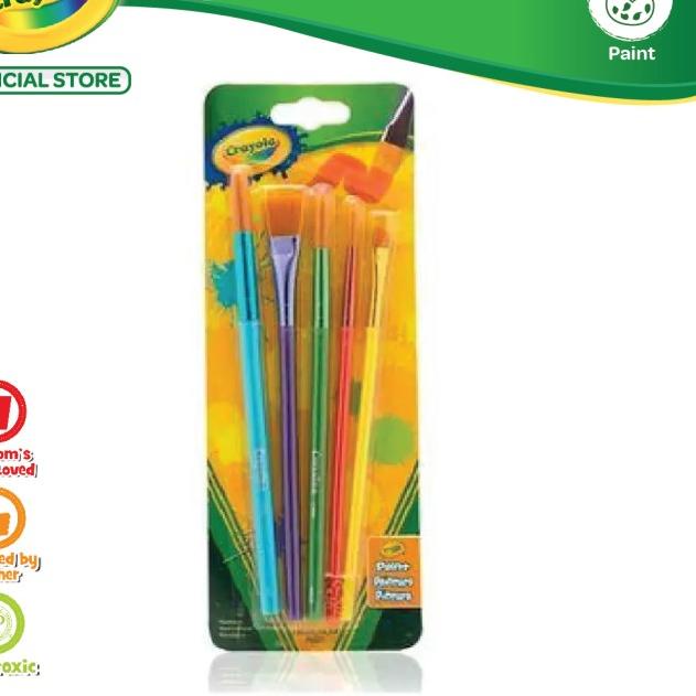 

Crayola Paint Brush - 5pcs