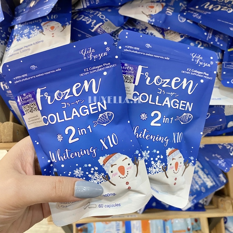 Frozen Collagen 2in1 Whitening x10