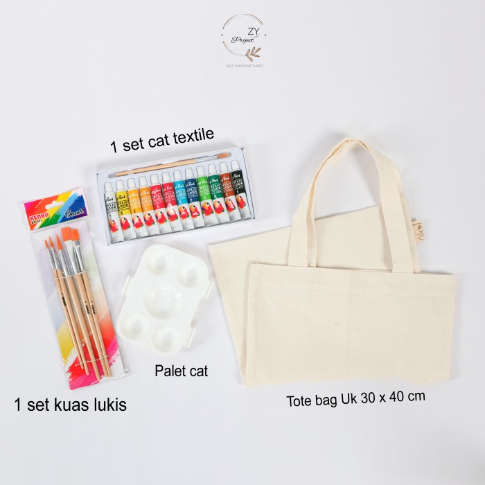 [DIY] PAINTING KIT PAKET MELUKIS Zy project Kanvas lukis