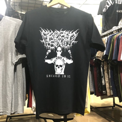 Kaos Frozen Soul Encased in Ice Tshirt Bahan 100% Katun Casual Fashionable T-SHIRT