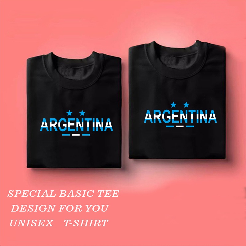 AS /  kaos distro motif ARGENTINA / kaos pria wanita / kaos pria / baju wanita / kaos wanita / baju pria / atasan / polos / atasan wanita / tshirt