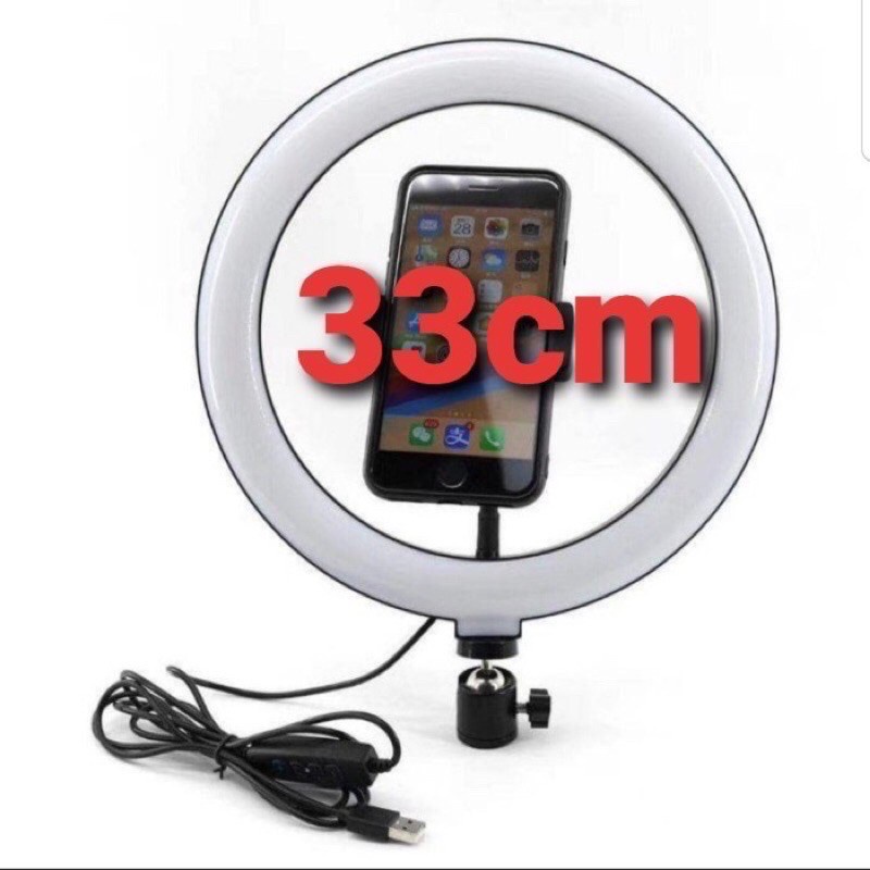 RING LIGHT LED 33 CM Lampu 33 cm Make Up Lampu Ringlight